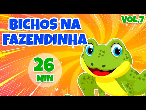 Bichos na Fazendinha Vol. 7 - Giramille 26 min | Desenho Animado Musical