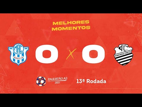 Melhores Momentos de Marília 0 x 0 Comercial  - Rodada 13 - Paulistão A3 2021