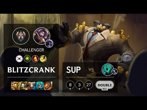 Blitzcrank Support vs Thresh - KR Challenger Patch 11.9