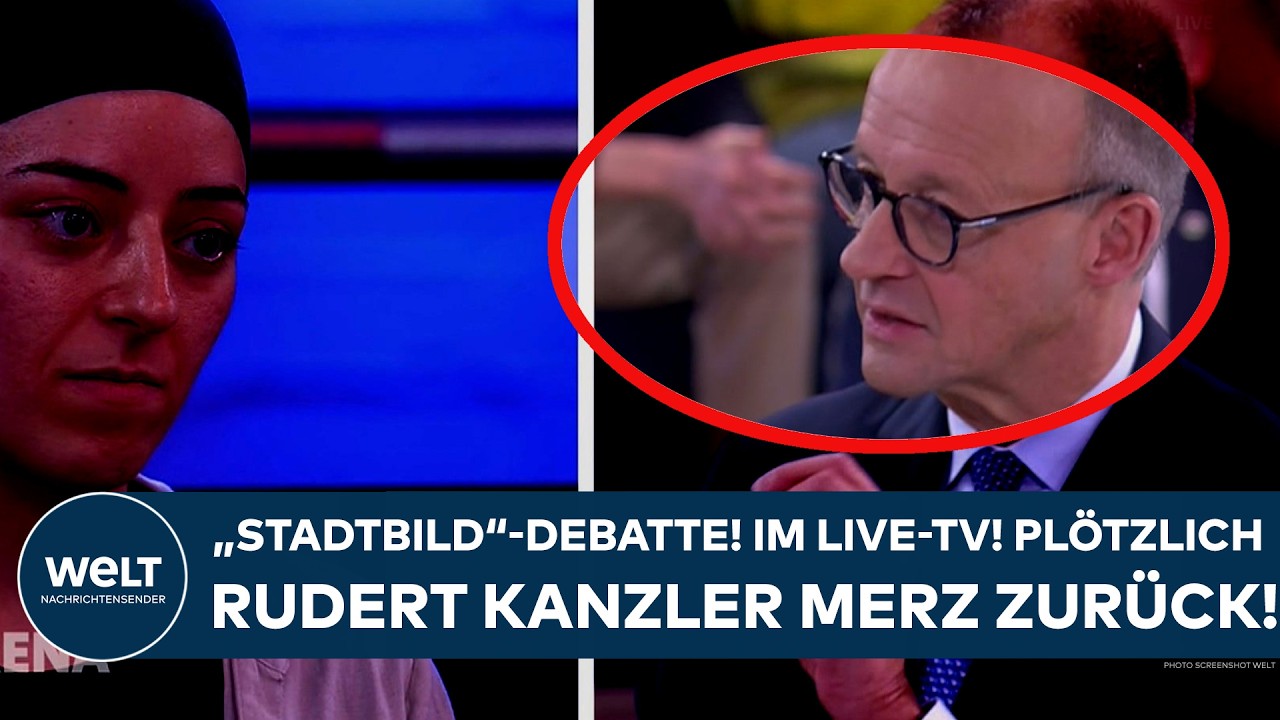 DEUTSCHLAND: "Stadtbild"-Debatte! "Das würde ich heute anders machen!" Rolle rückwärts vom Kanzler!