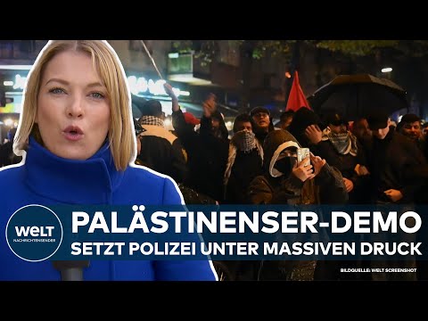 SILVESTER IN BERLIN: Pro-palästinensiche Demo in der Silvesternacht bereitet Polizei sorgen | WELT