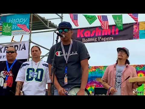 Seattle Hempfest 2019 /Raw Live Edit /Sacred Water Canoe Family