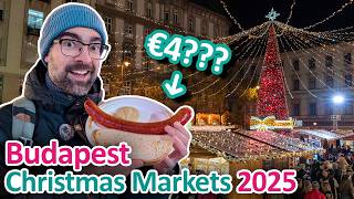 How to Enjoy the BUDAPEST CHRISTMAS MARKETs on a Budget? | Hungary Travel Guide by a Local