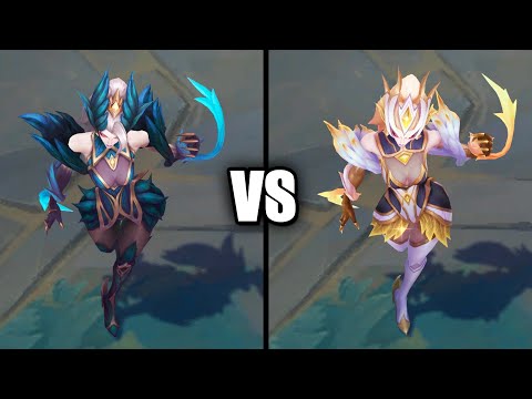 Prestige Coven Zyra vs Coven Zyra Skins Comparison (League of Legends)