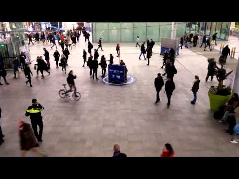 Piano at Utrecht central station