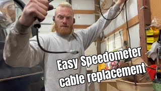 Speedometer cable replacement / Interior wiring 73-87 Chevy/GMC pt 1/3