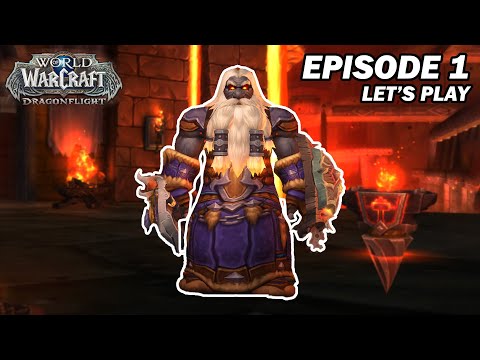 Let's Play World of Warcraft in 2023 (4K) -  Dark Iron Dwarf Shaman - Episode 1