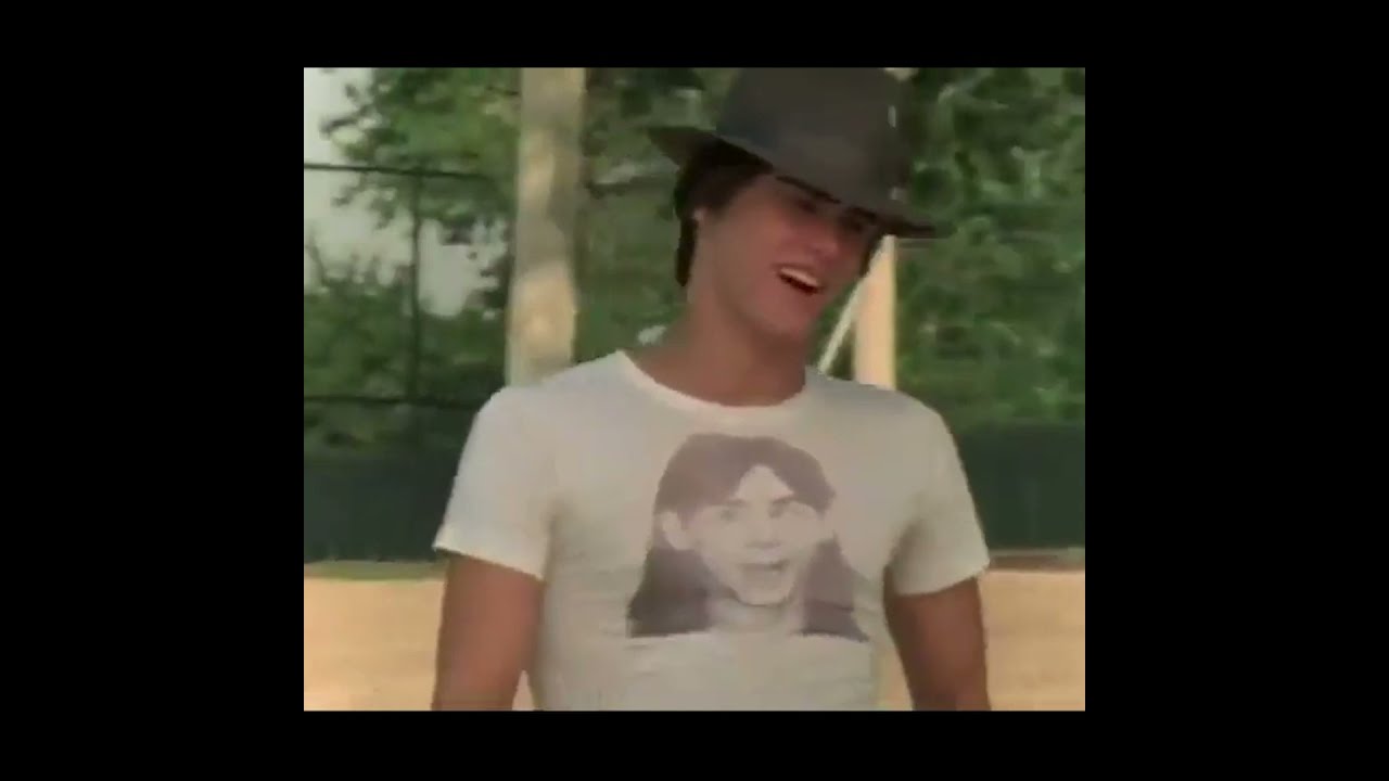 Jim Carrey in Toronto in the 1981 film, Rubberface.