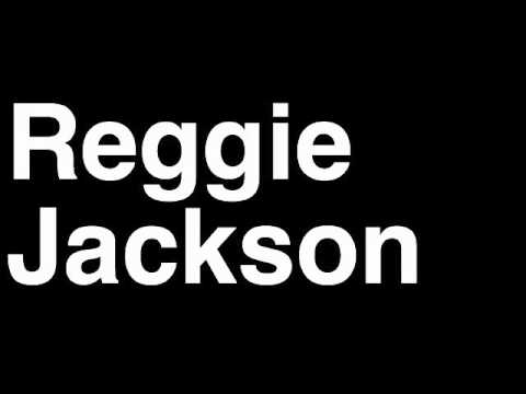 How to Pronounce Reggie Jackson Oklahoma City Thunder NBA Basketball Player Runforthecube