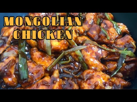 MONGOLIAN CHICKEN RECIPE | HOW TO MAKE THE BEST MONGOLIAN CHICKEN RECIPE | MONGOLIAN CHICKEN at HOME