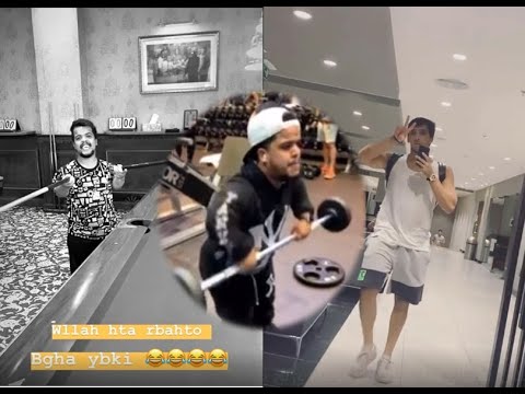 OussamaFranky مطلعها على صحابو بغا يقلب طوموبيل وربح فالكونفازور