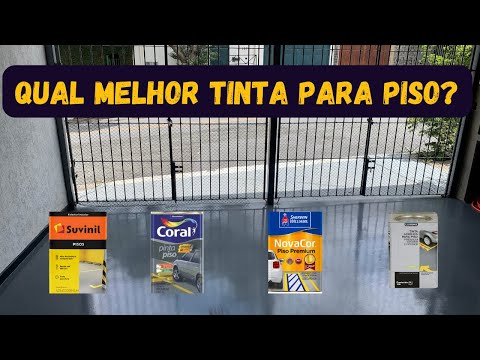 Tinta Piso - Qual a melhor?