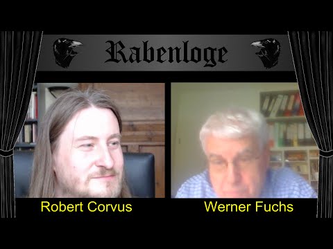Literaturagent Werner Fuchs in der Rabenloge - Robert Corvus