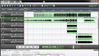 Mixcraft 5 Tip - Getting Stereo Sound From Single Instrument Tracks