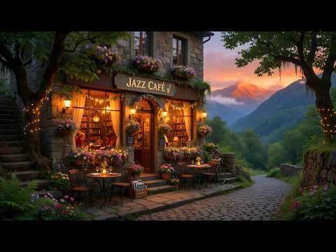 Warm Jazz Piano In The Foothills | Soft Jazz with a peaceful natural atmosphere for working..