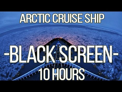 Arctic Cruise Ship | Winter Sea Journey | South Georgia Sleep Sounds | 10 Hours