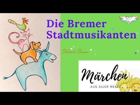 Die Bremer Stadtmusikanten - HörspielTrickfilm - Märchen für Kinder nach Gebrüder Grimm
