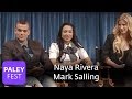 Glee - Naya Rivera And Mark Salling On ...