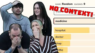 CONTEXTO... A GAME WITH NO CONTEXT!! BRITISH FAMILY