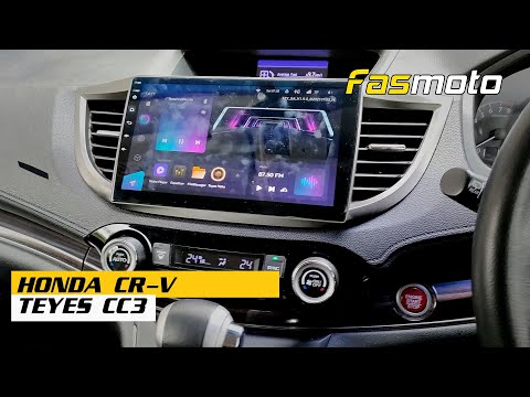 Honda CR-V Teyes CC3 installed | Reversing Camera & Lane Watch Retained