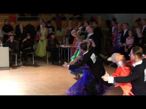 Latvia Open 2011 WDSF ST 1.16 viennese waltz Oblikas-Puusepp; Vitone-Confalonieri