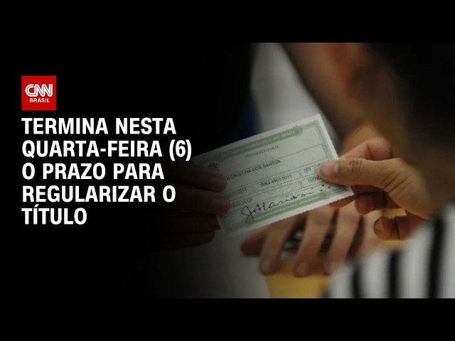 Prazo para tirar título de eleitor e regularizar situação termina nesta quarta-feira | CNN NOVO DIA