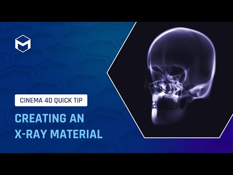#C4DQuickTip 213: Creating an X-Ray Material in Cinema 4D