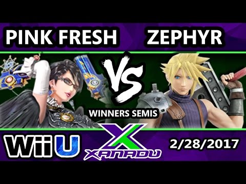 S@X 191 - VGBC | Pink Fresh (Bayonetta) Vs. Zephyr (Cloud) - SSB4 Winners Semis - Smash for Wii U