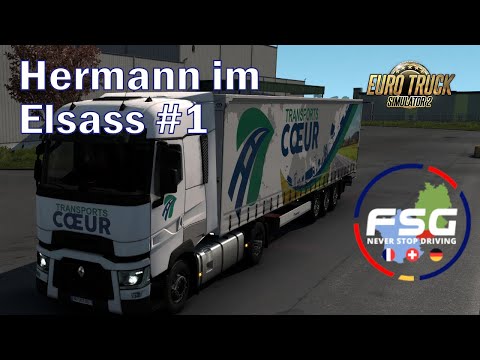 ETS2 1.39 | First Look - Never stop driving! | FSG Map #1