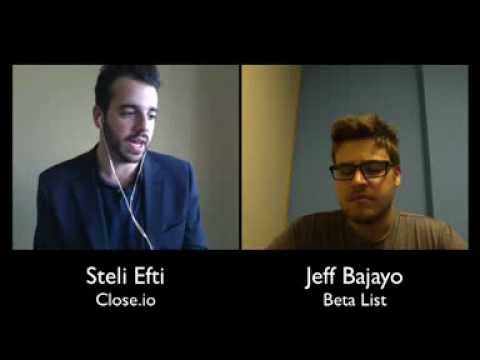 Interview with Steli Efti - Founder of Close.io
