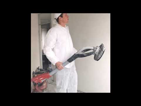 Schuren stukwerk wanden