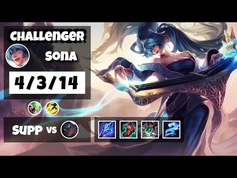 Sona vs Senna BR Challenger SUPPORT (4/3/14) - v11.6