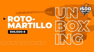 Video de Rotomartillo Vertical 1500W - Rml1500-8