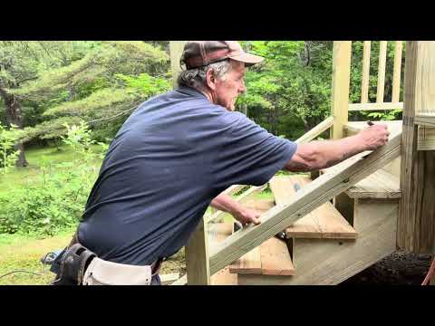 Find the handrail angle. Quick tip.