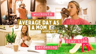 WEEK IN MY LIFE AS A MOM💛...makeup routine, baking..gardening updates