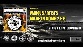 VTX Vs. A-Kriv - Drum Hard (Official Preview)