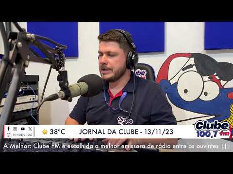 Jornal da Clube - 13/11/23 - Edição do Almoço