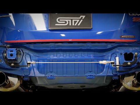 Install FLEXIBLE DRAW STIFFENER REAR for LEVORG