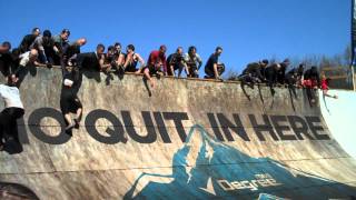 preview picture of video 'Tough Mudder: Everest Obstacle, Pocono, PA, April 29, 2012'