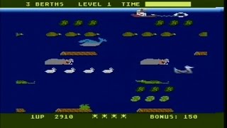 FROGGER II - THREEEDEEP! (ATARI 800XL)