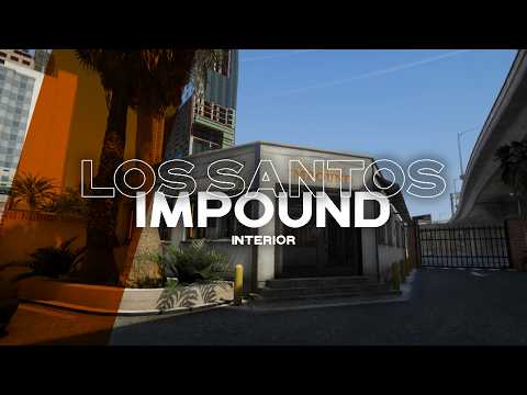 Los Santos Impound FiveM Interiors preview by WXMAPS