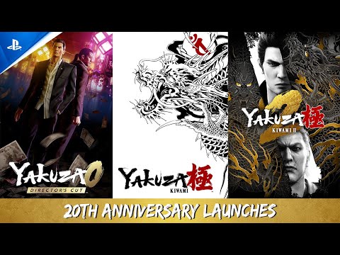 Like a Dragon & Yakuza Series 20th Anniversary Titles - Launch Trailer | PS5 Games