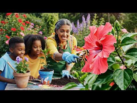 Savita s Garden Blooms With Community