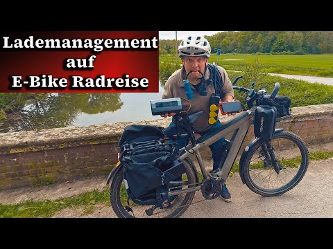 E-bike touring: How to charge all batteries on the go. Acelufly Powerbank