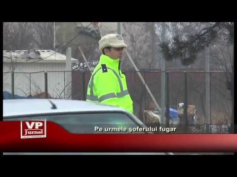 Pe urmele soferului fugar