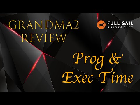 GrandMA2 Programmer and Executor Time Review