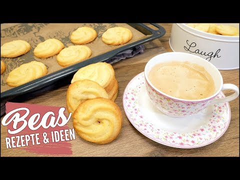 Butterringe backen | Das beste Kaffeegebäck Rezept - Kekse