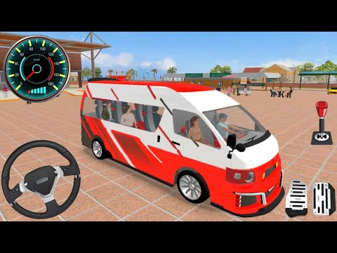  Offroad Bus Van Minibus Driving Games 2026- City Minibus Simulator 3D - Bus Game _ Android Gameplay