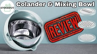 Mixing Bowl Meets Strainer! StockPot 4-in-1 Colander Review