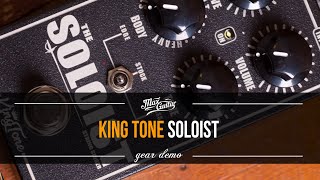 Video thumbnail for Half a Duellist, more flexibility! The KING TONE SOLOIST! by Max Guitar B.V.